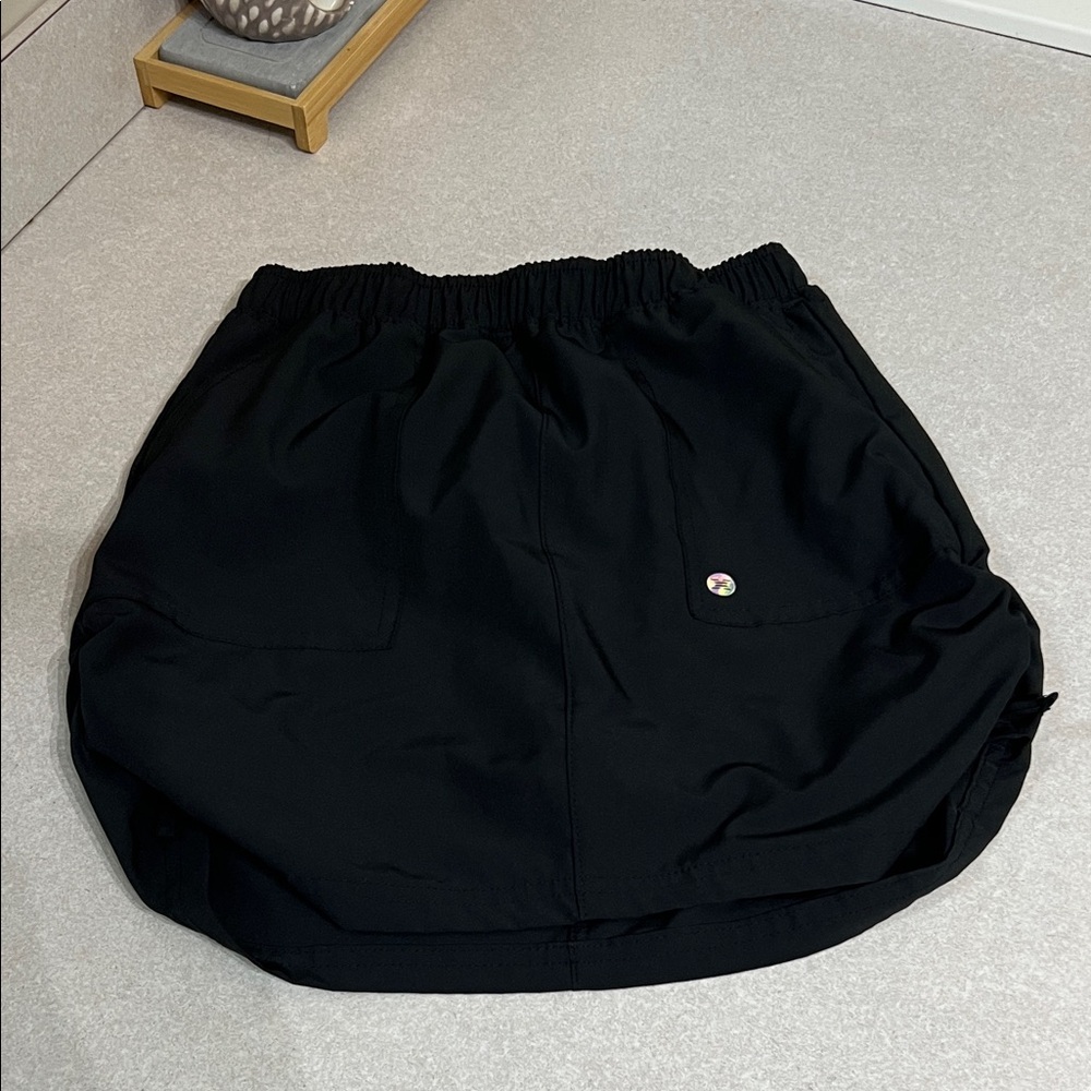 RBX Black Girls' Athletic Skort